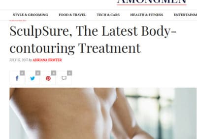 SculpSure at Q reported by Among Men
